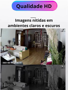 A9 Mini Camera de Monitoramento Inteligente WiFi Vigilancia Segurança HD 1080p Gravador de Video Voz sem Fio Magnético Multiuso