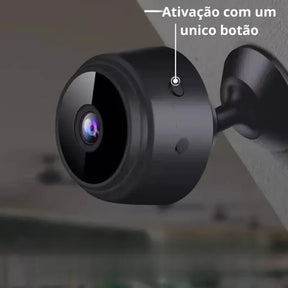 A9 Mini Camera de Monitoramento Inteligente WiFi Vigilancia Segurança HD 1080p Gravador de Video Voz sem Fio Magnético Multiuso